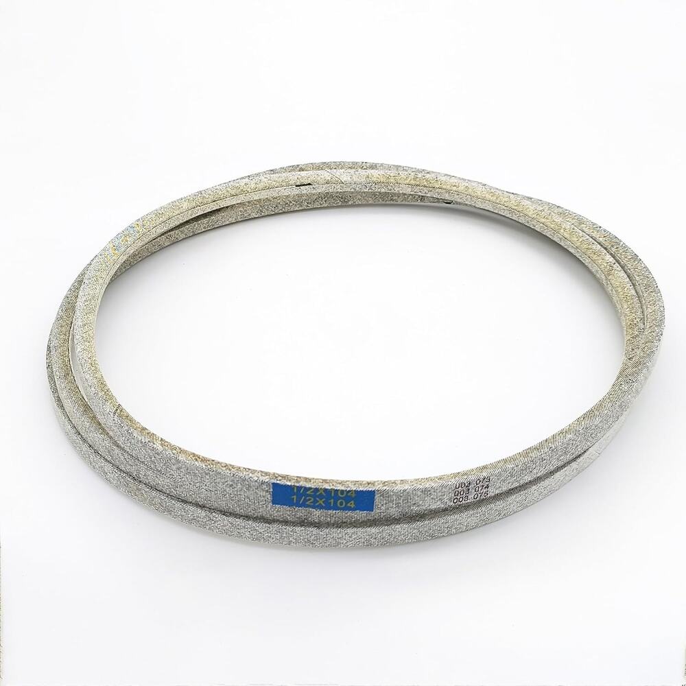 YGQ Mower Deck Belt GX20072 for John Deere E110 E120, 0.5 x 103.45" White